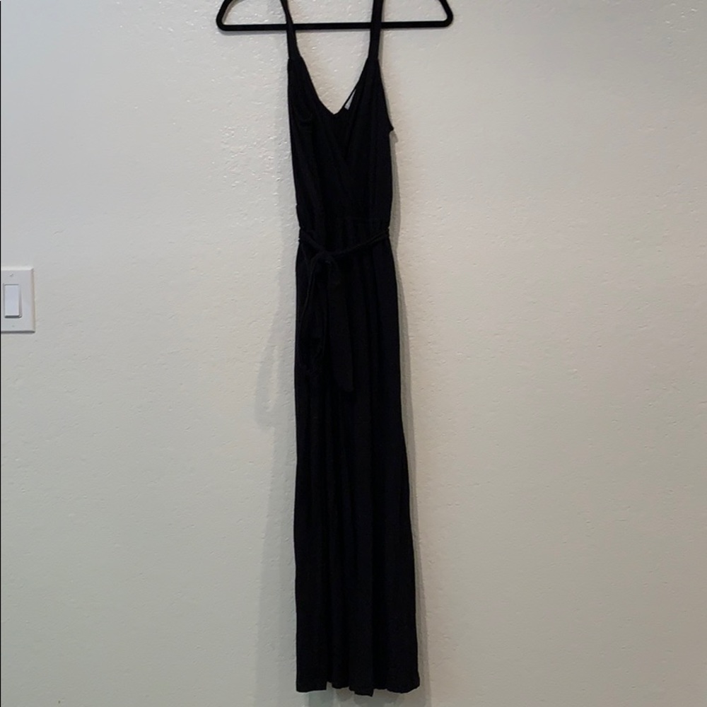 Wide Leg linen jumpsuit with the